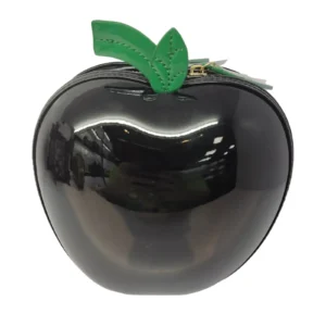 Shine Faux Leather Apple Crossbody Bag