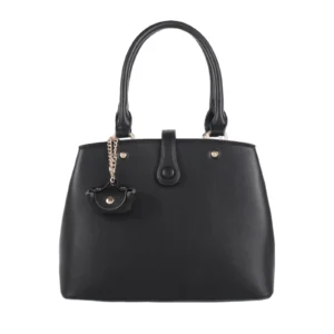 1206 Duo-Compartment Handbag with Key Chain Coin Purse