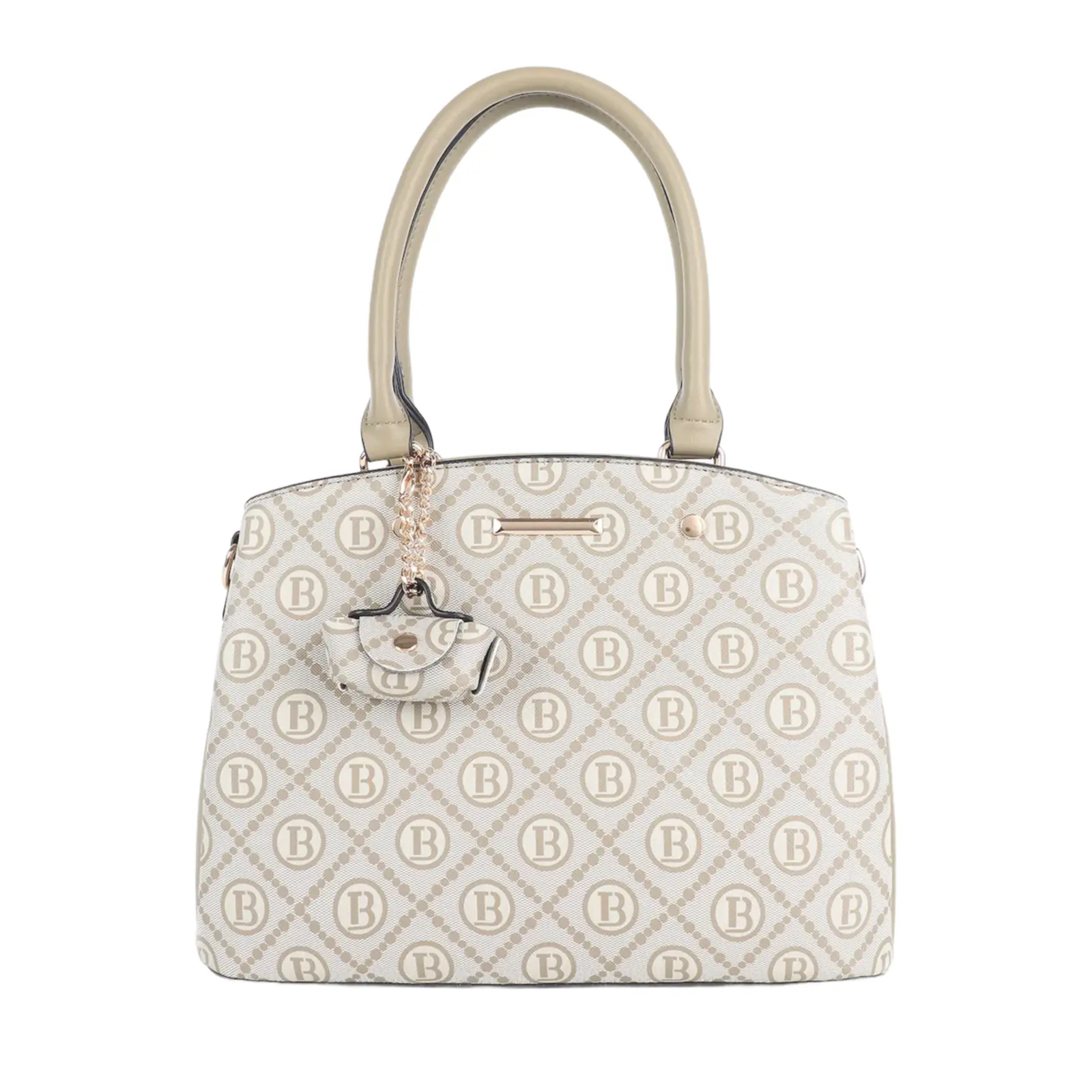 Logo Print Top Handle Multi-Compartments Bag - Image 5