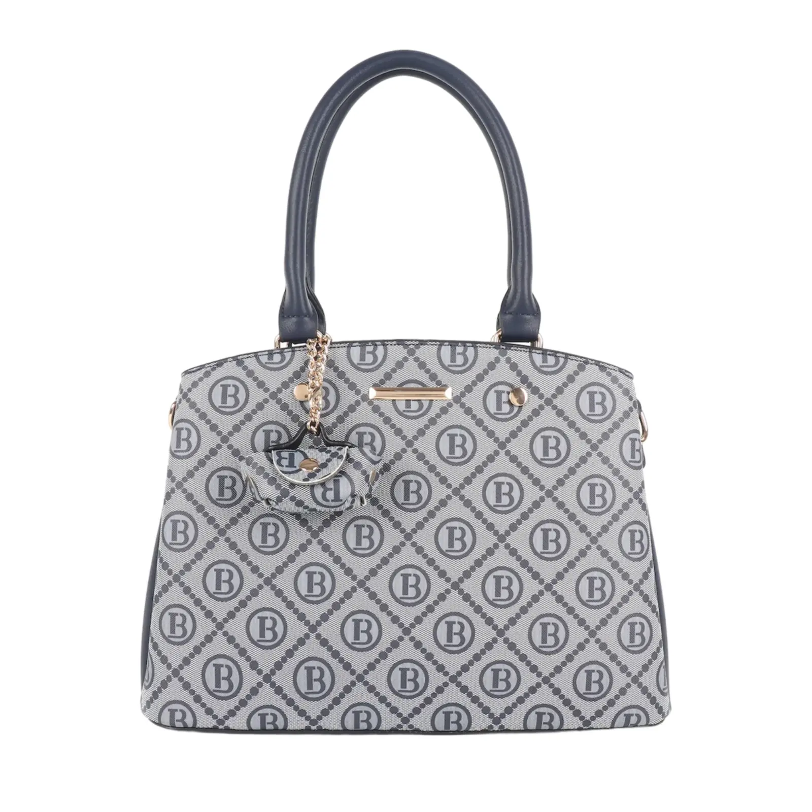 Logo Print Top Handle Multi-Compartments Bag - Image 3