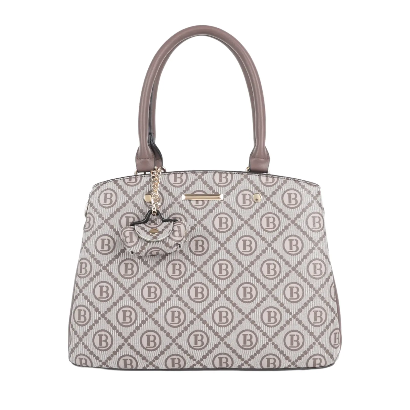 Logo Print Top Handle Multi-Compartments Bag - Image 6