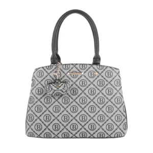 Logo Print Top Handle Multi-Compartments Bag