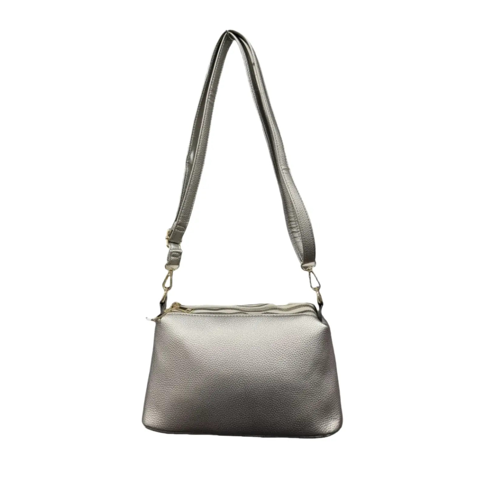 Chic Multi-Pocket Crossbody Bag with Adjustable Strap