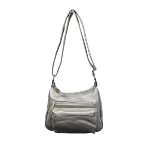 Multi-Pocket Crossbody Bag with Shoulder Strap