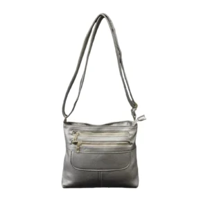 Women's Crossbody Messenger Bag-Functional Multi-Pocket Purse with Adjustable Strap