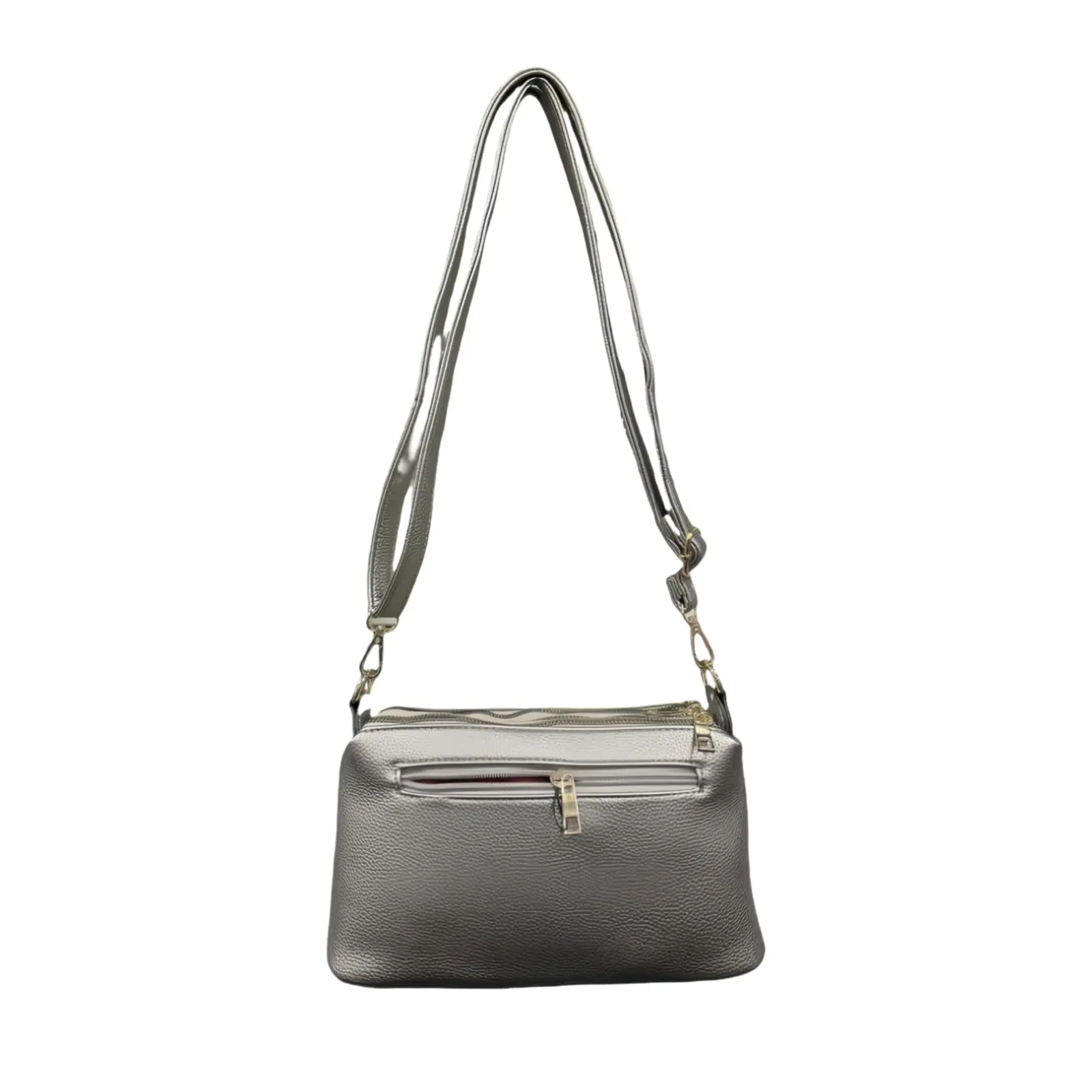 Chic Multi-Pocket Crossbody Bag with Adjustable Strap - Image 2