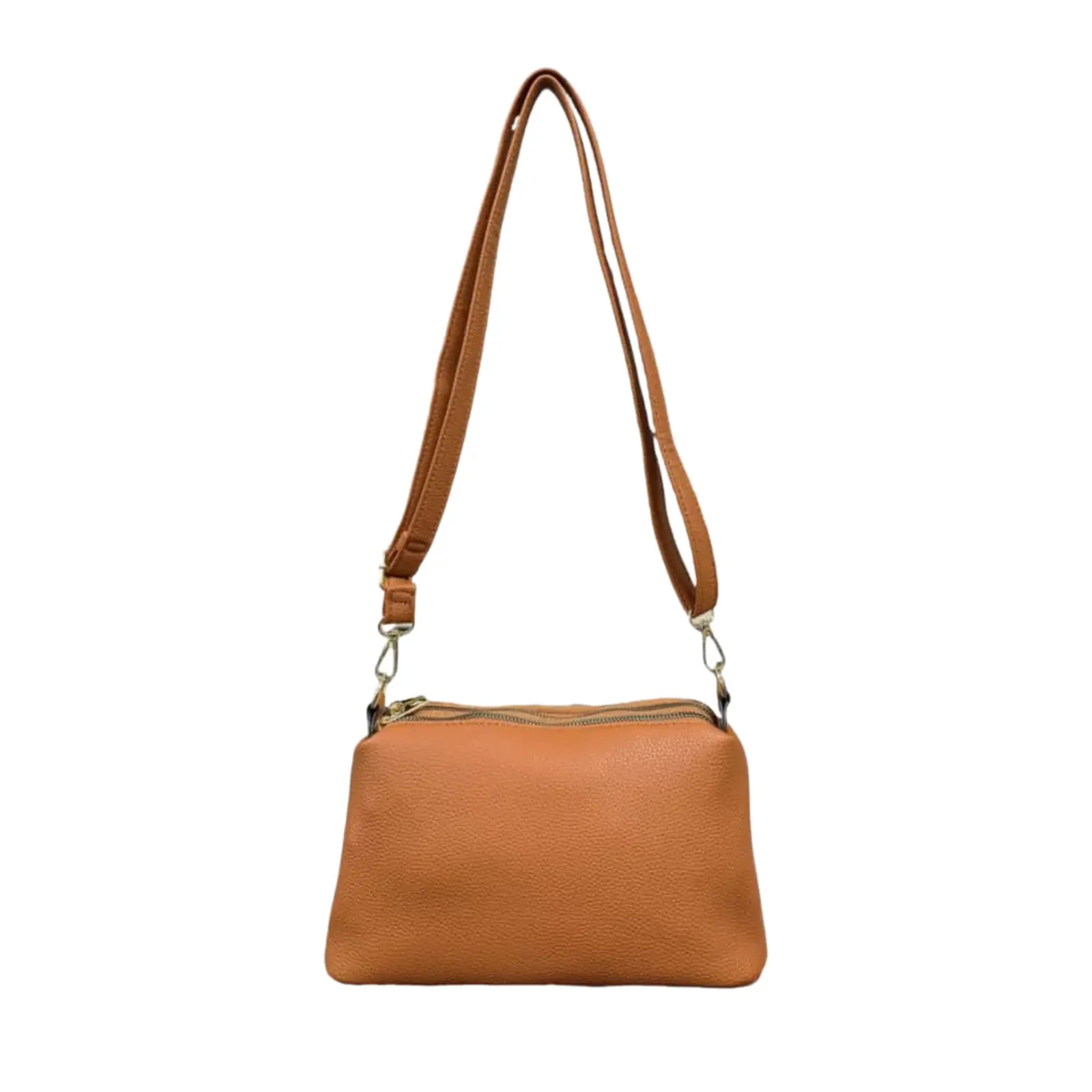 Chic Multi-Pocket Crossbody Bag with Adjustable Strap - Image 9