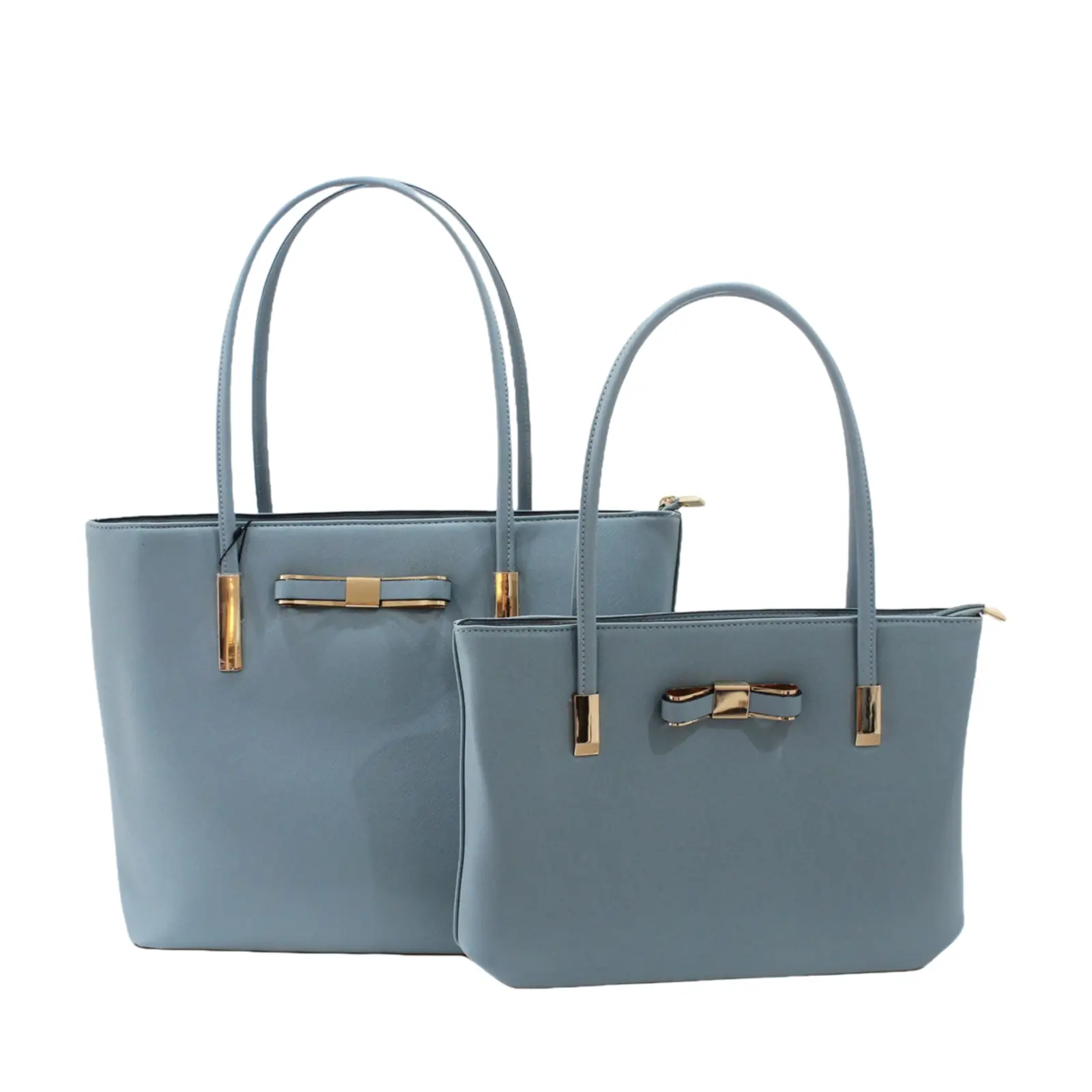 Ladies 2 Pieces Fashion Tote Bag Set - Image 7