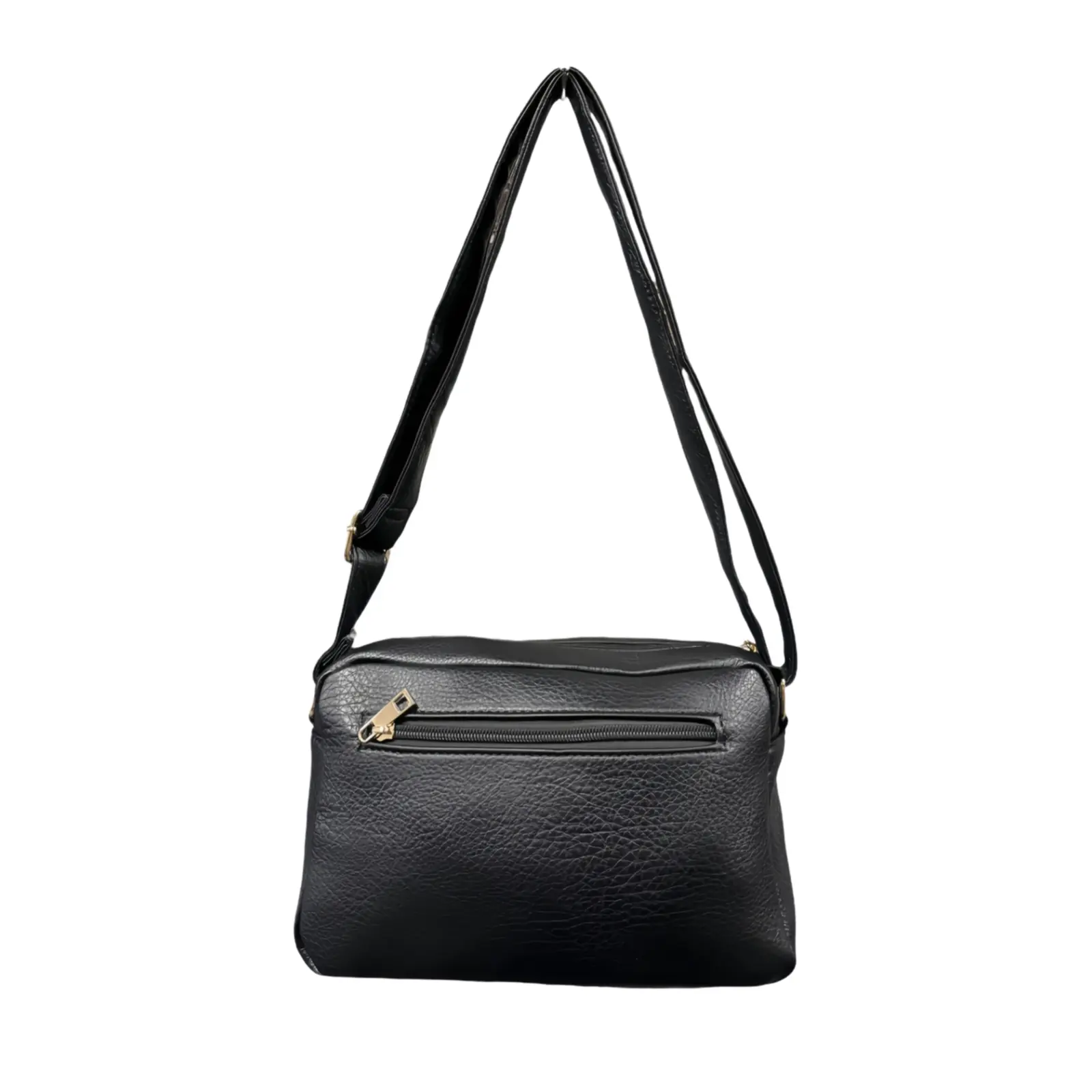 Twin - Pocket Casual Crossbody Bag with Adjustable Strap