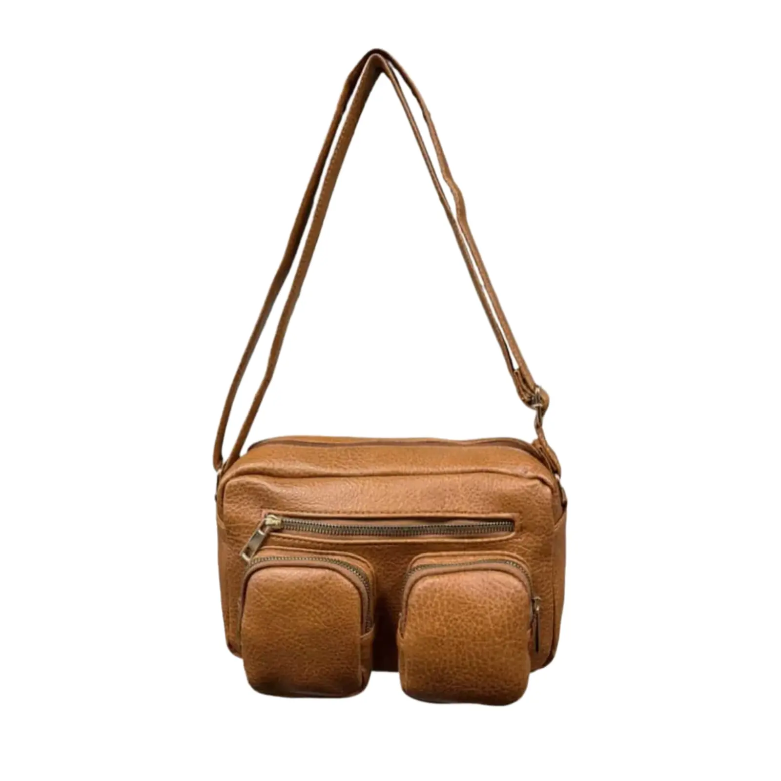 Twin - Pocket Casual Crossbody Bag with Adjustable Strap - Image 4