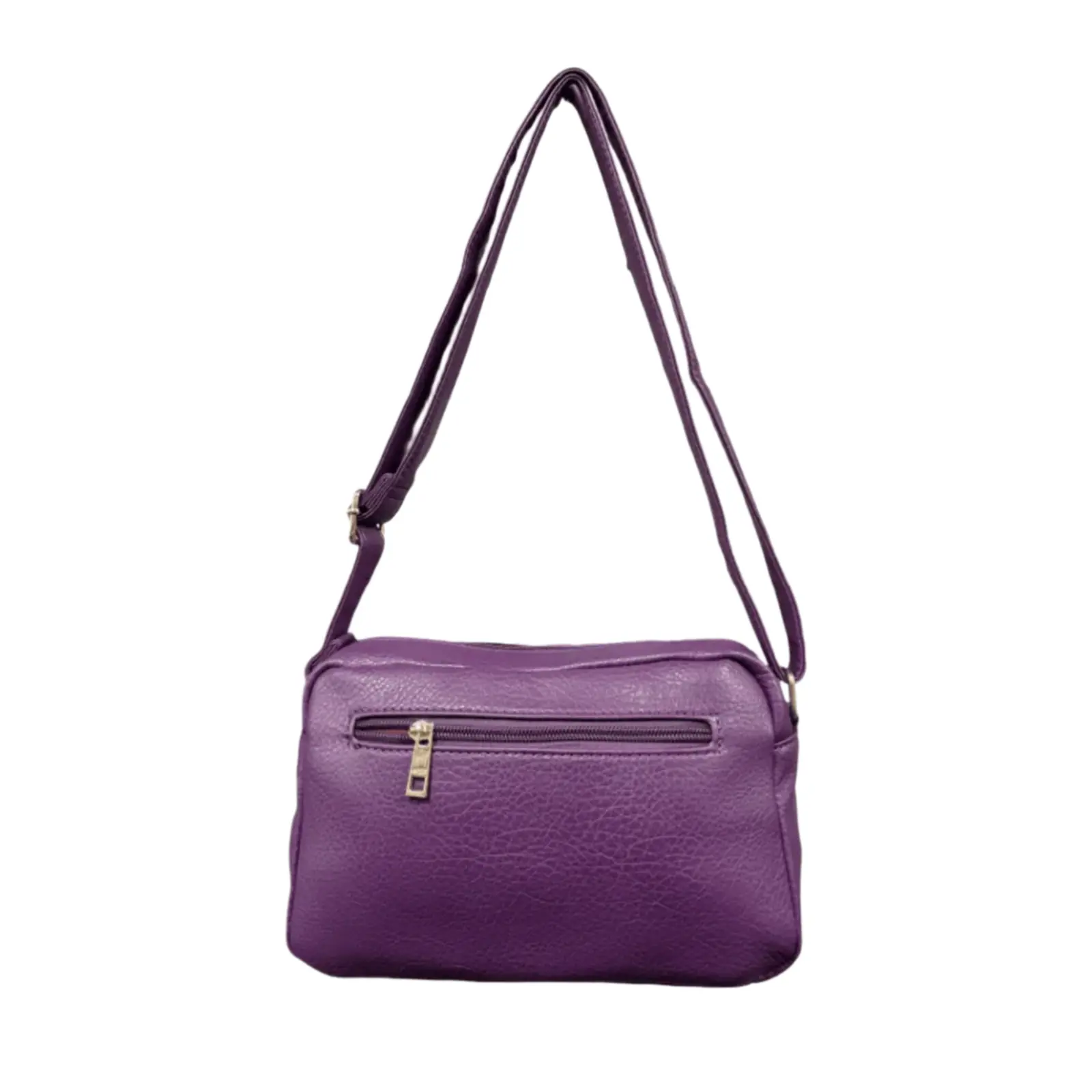Twin - Pocket Casual Crossbody Bag with Adjustable Strap - Image 16