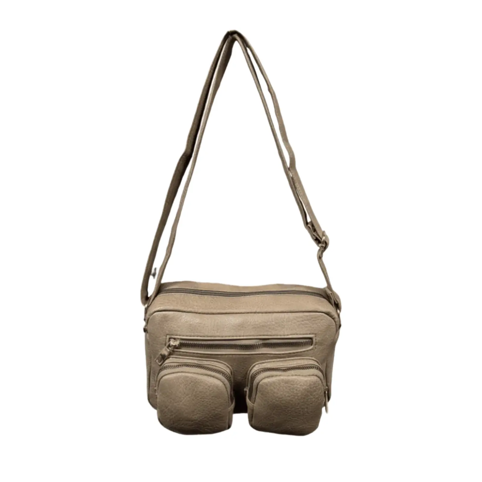 Twin - Pocket Casual Crossbody Bag with Adjustable Strap - Image 17