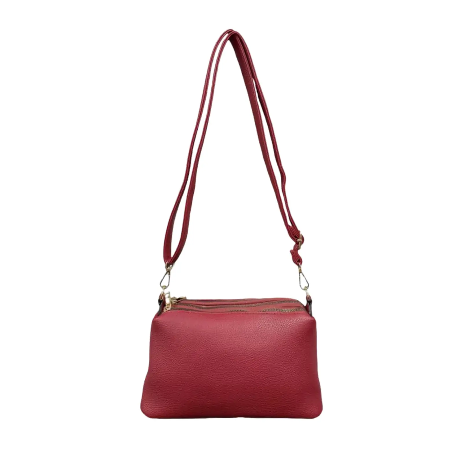 Chic Multi-Pocket Crossbody Bag with Adjustable Strap - Image 11