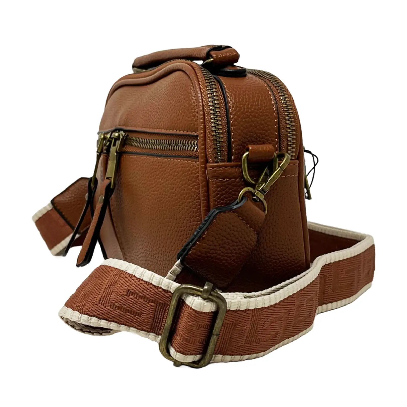 Double Zipper Small Camera Bag with Front Zips - Image 6