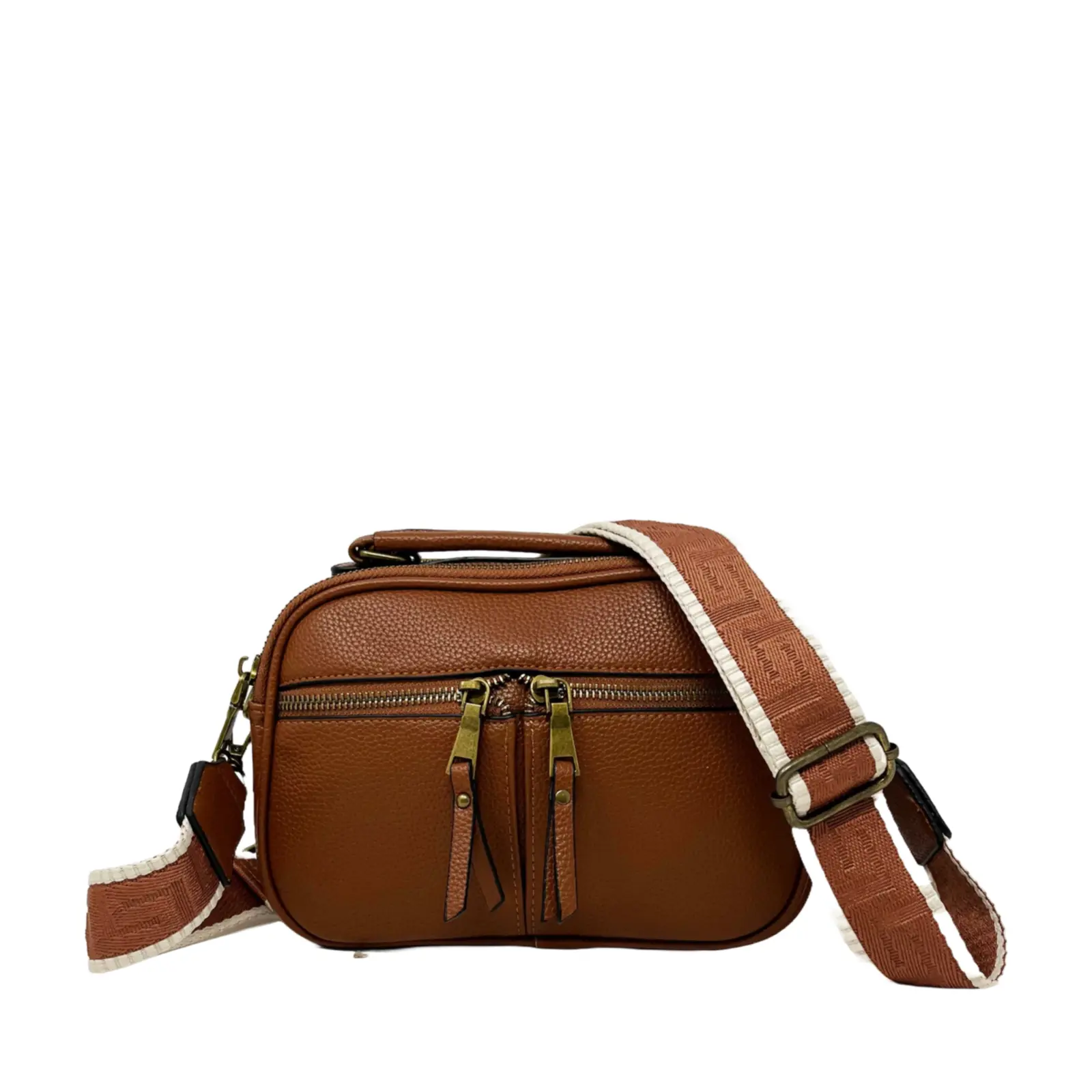 Double Zipper Small Camera Bag with Front Zips - Image 5