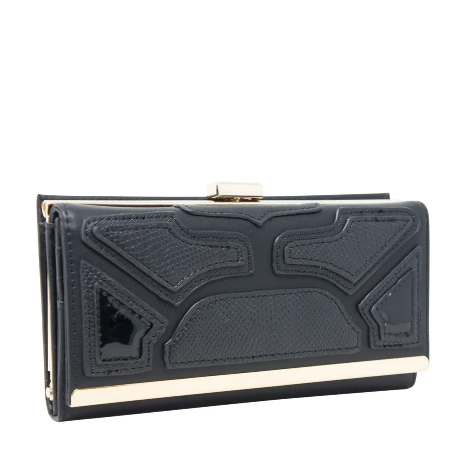 Faux Crocodile Textured Purse - Image 2