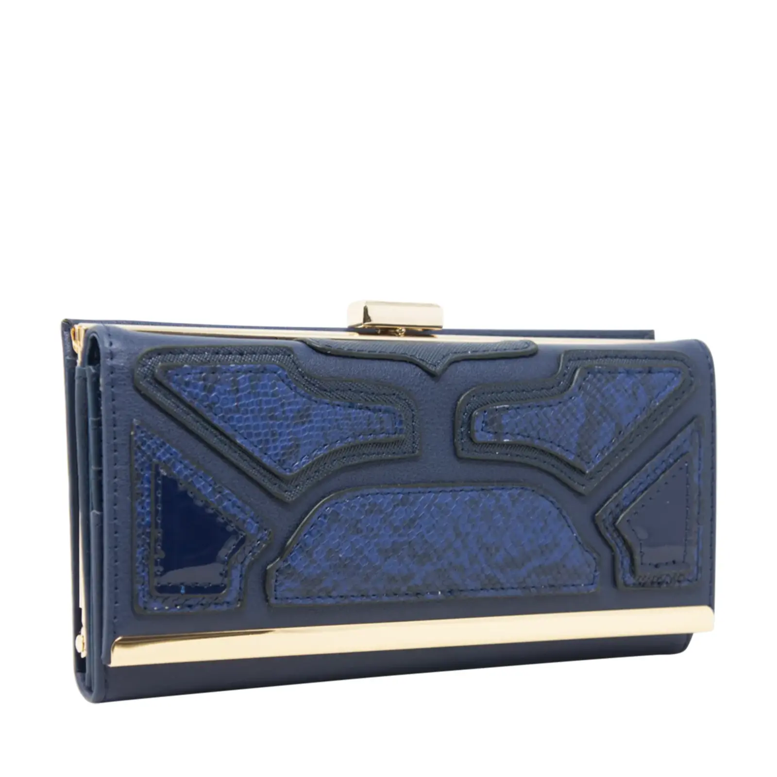 Faux Crocodile Textured Purse - Image 4