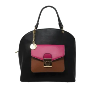 Large Colour Clash Front Envelop Handbag