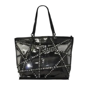 Alpini Large Studded Shopper Bag