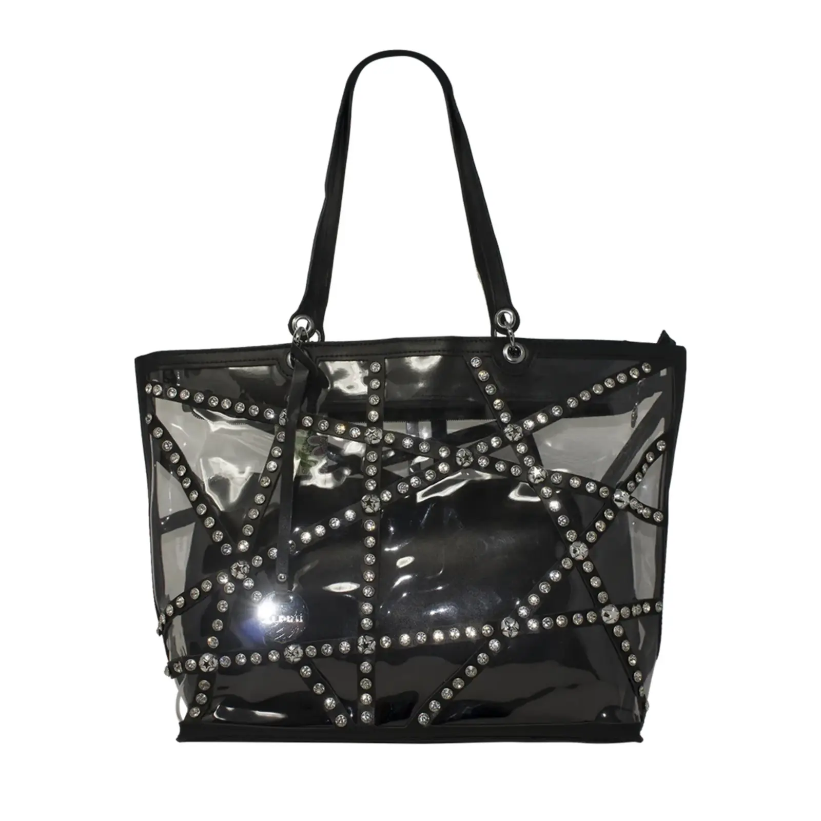 Alpini Large Studded Shopper Bag