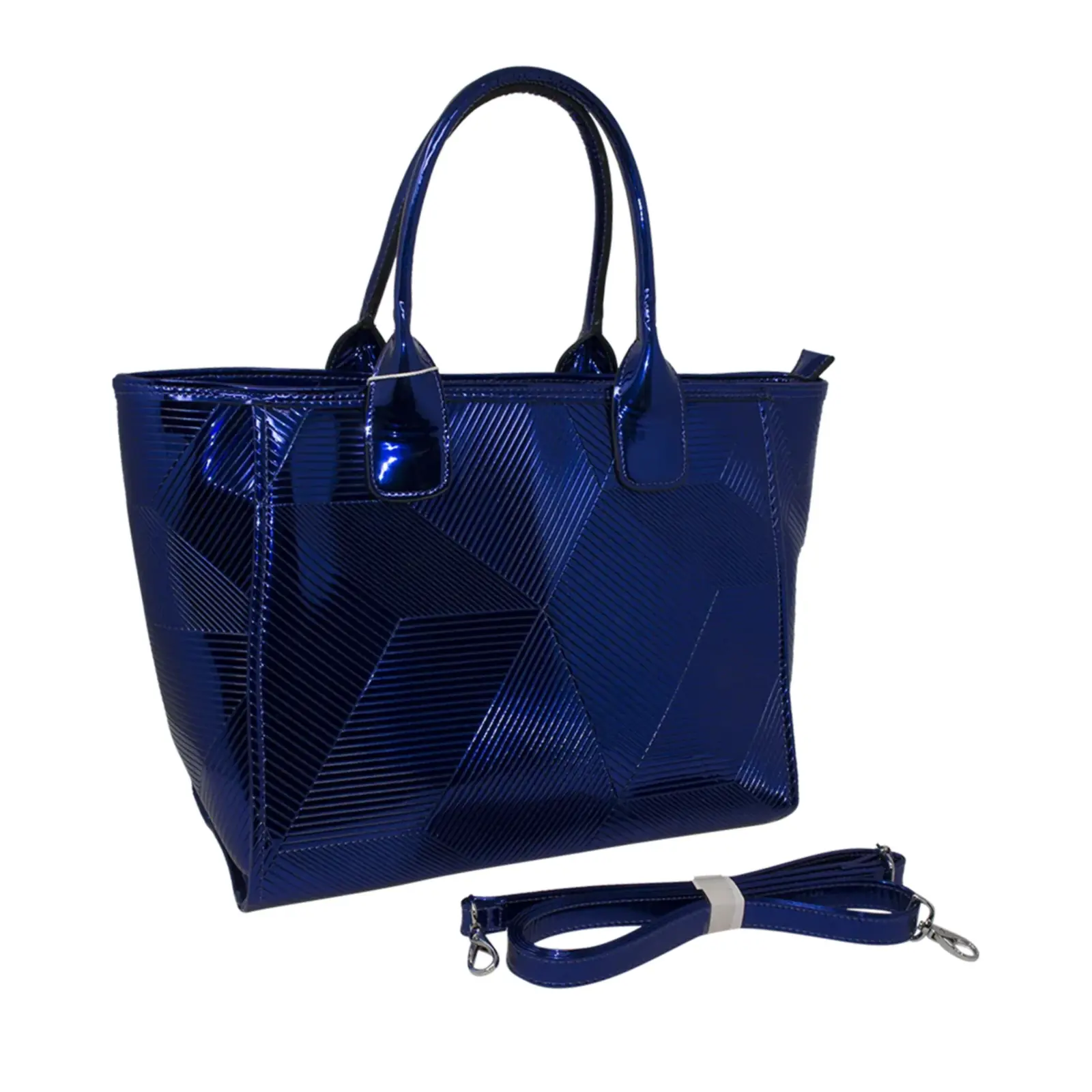 Alpini Metallic Shopper Bag - Image 4