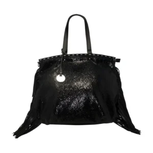 ALPINI Glitter Tassel Statement Bag