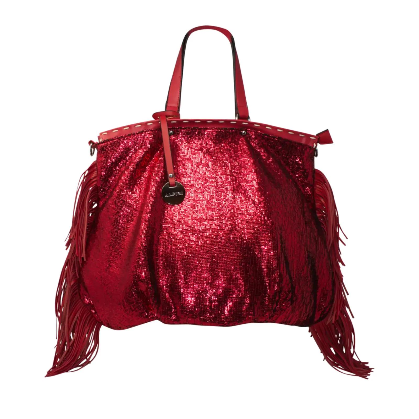 ALPINI Glitter Tassel Statement Bag - Image 9