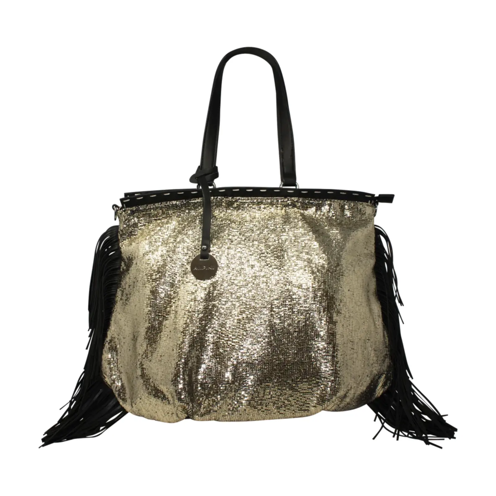 ALPINI Glitter Tassel Statement Bag - Image 5