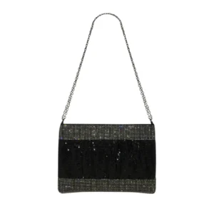 Studded Sparkly Shoulder Bag