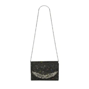 Sparkly Flower Shoulder Bag