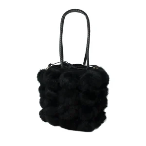 Faux Fur Bucket Tote