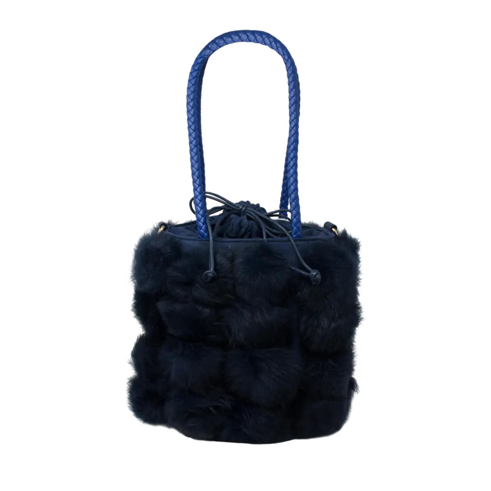 Faux Fur Bucket Tote - Image 3
