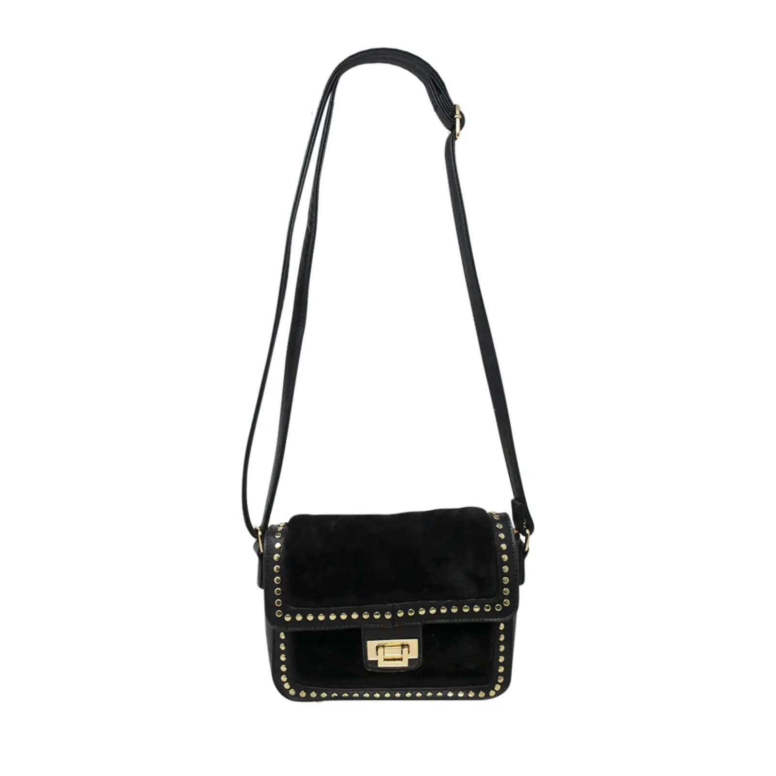 Faux Fur Mini Crossbody Bag