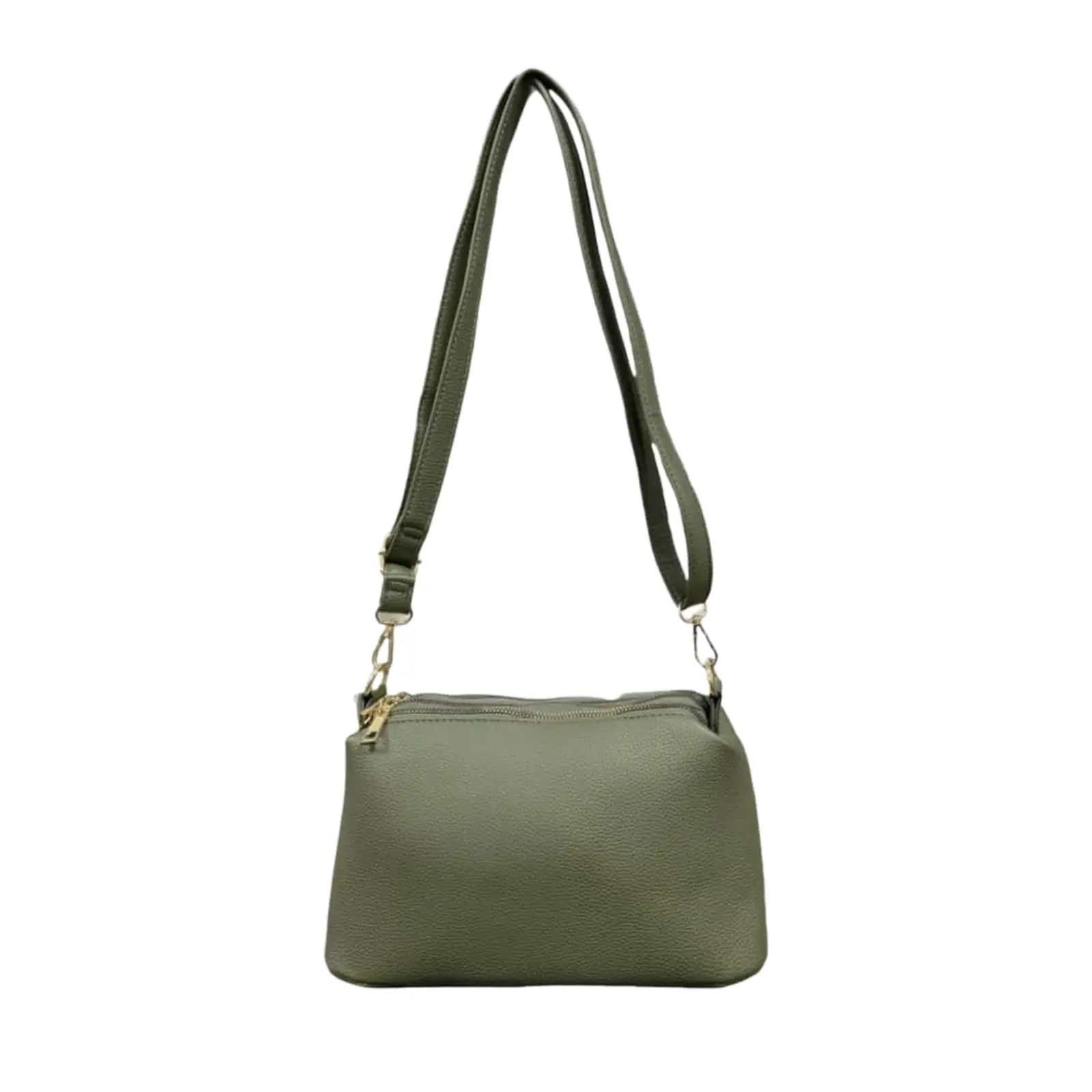 Chic Multi-Pocket Crossbody Bag with Adjustable Strap - Image 15