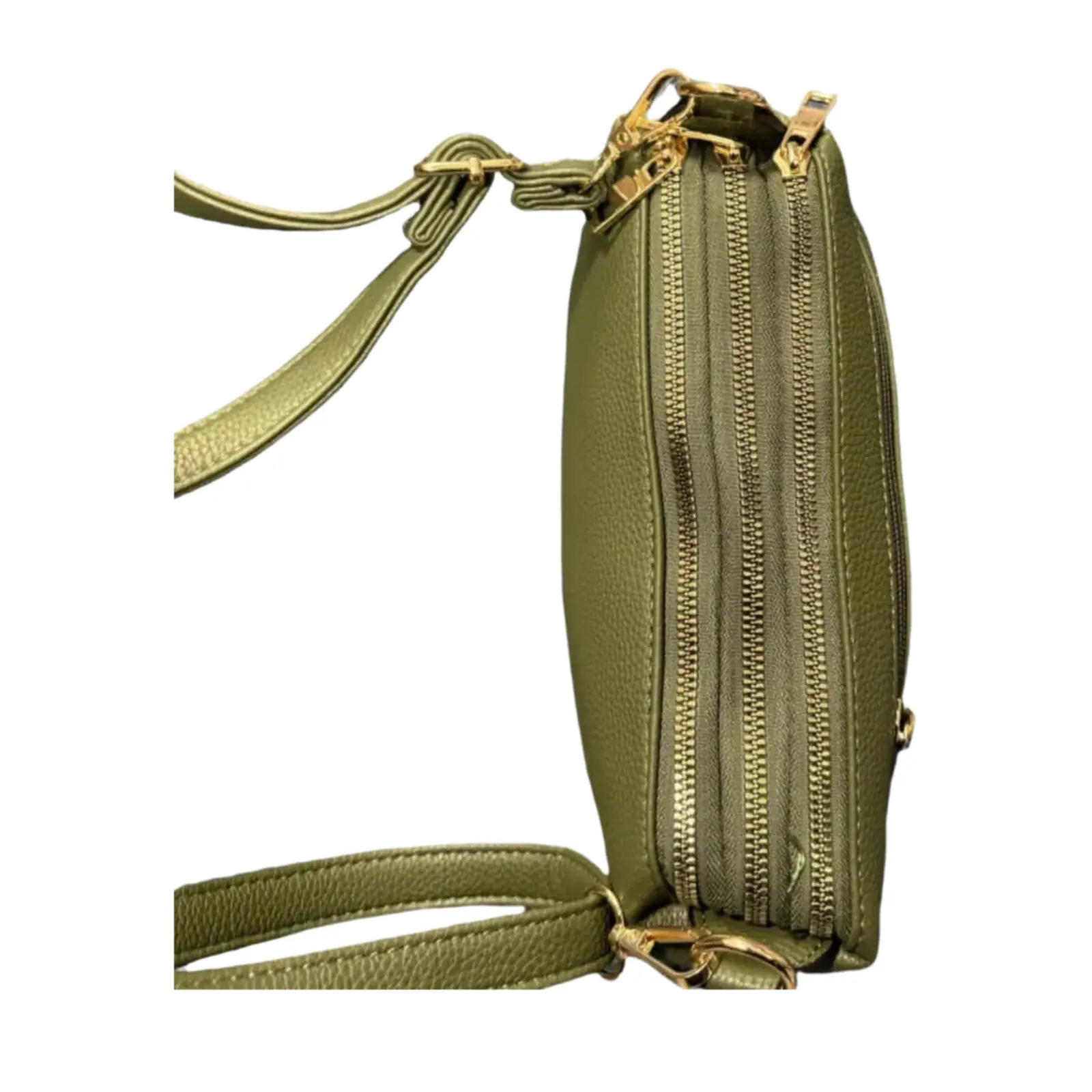 Chic Multi-Pocket Crossbody Bag with Adjustable Strap - Image 16