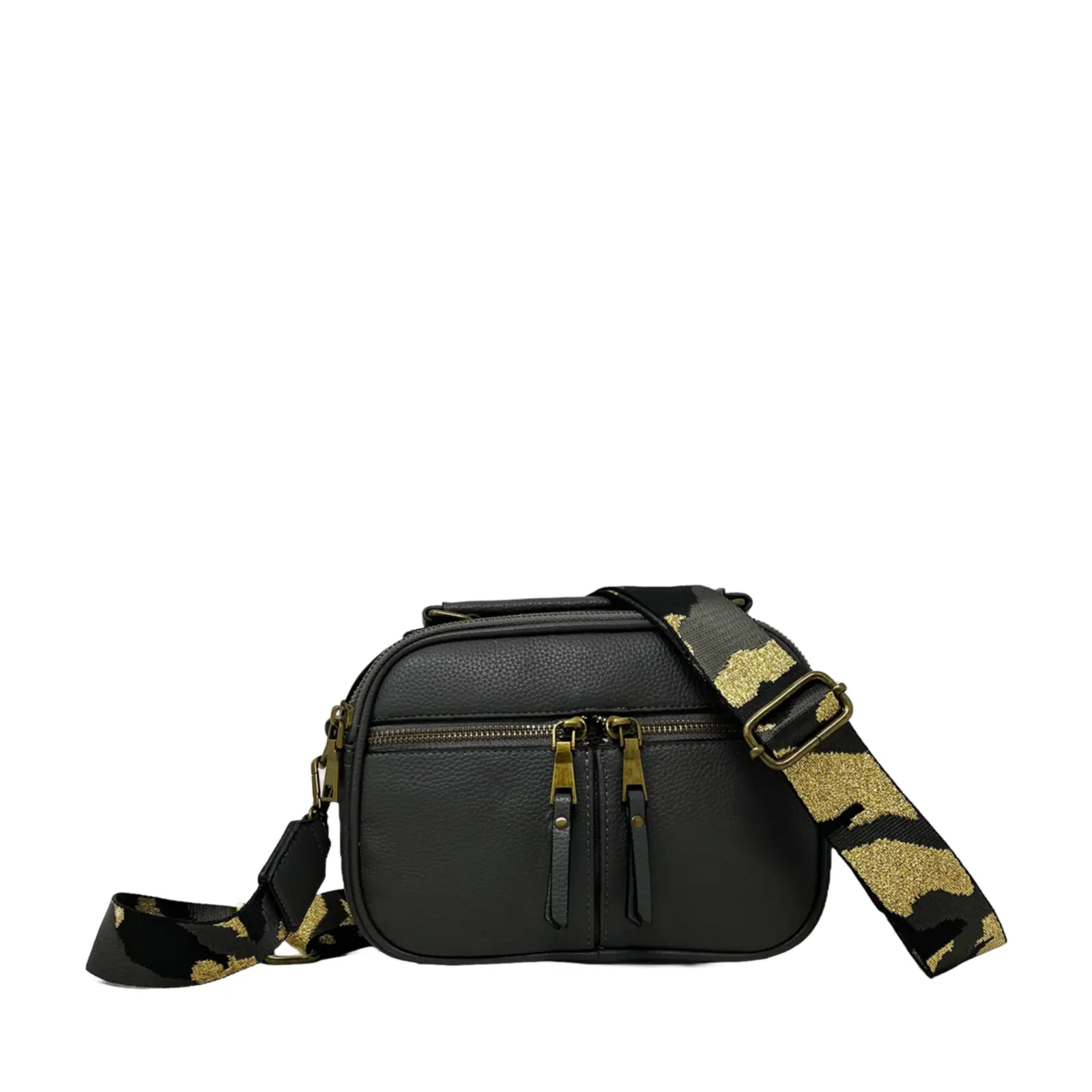 Double Zipper Small Camera Bag with Front Zips - Image 11