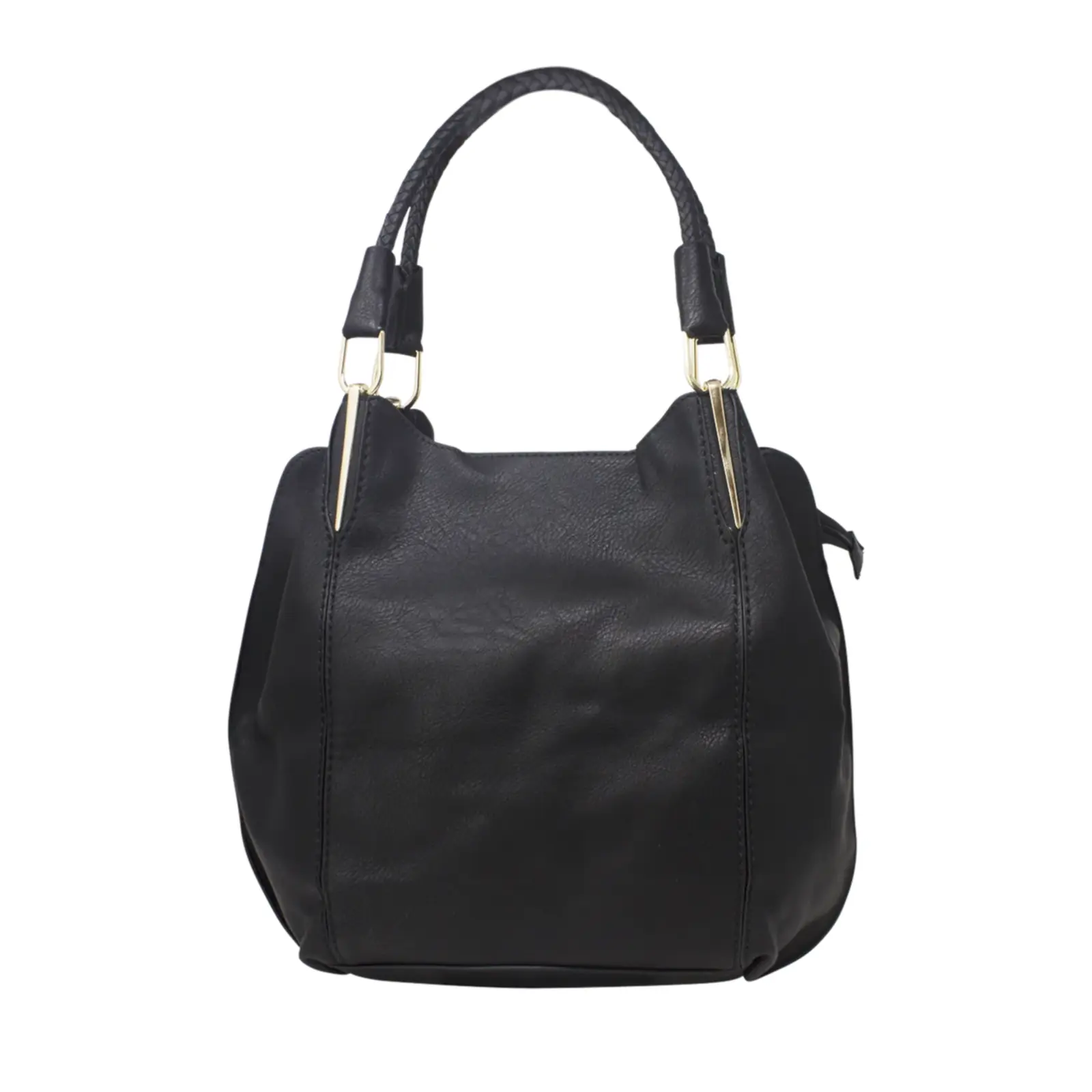 Knitted Handle Tote Bag Set - Image 2