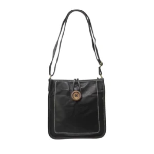 Vintage Button Cross Body Bag