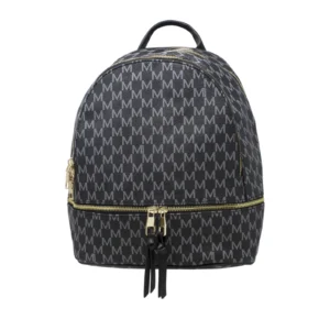 Logo Printed Front Tassels Backpack
