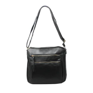 Unisex Double Compartments Crossbody Bag