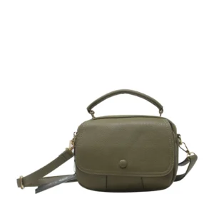 Small Multi-Zip Crossbody Bag with Handle