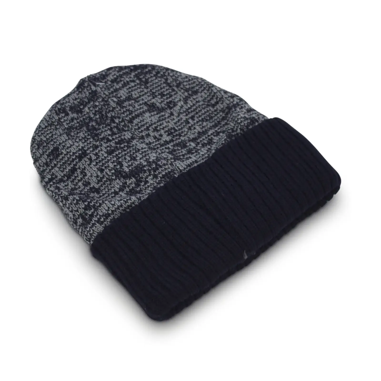 Fashion Two-Tone Beanie - Image 2