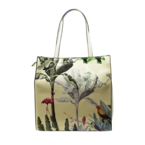 Large Tropical Design Handbag