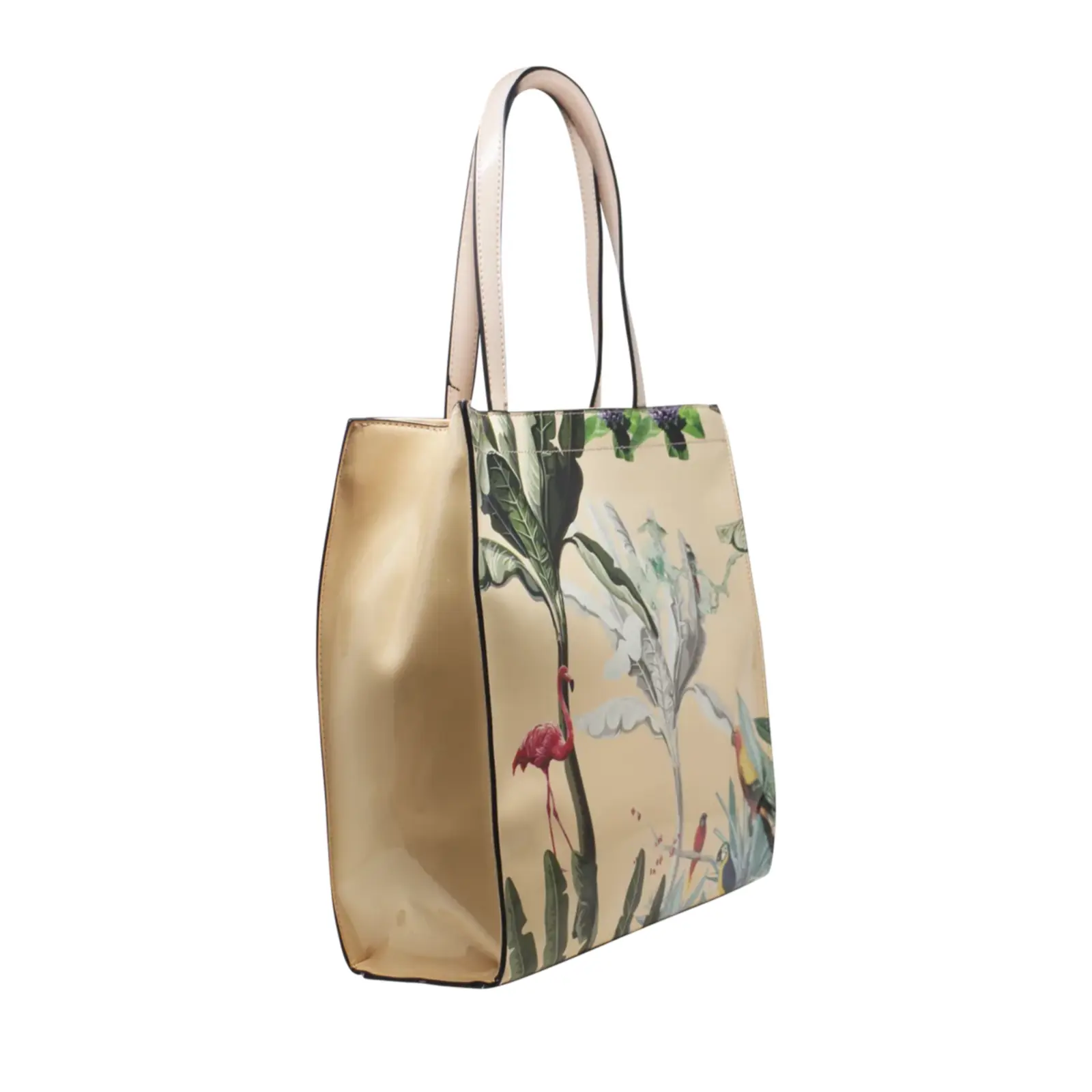 Large Tropical Design Handbag - Image 14