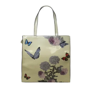 Floral Butterfly Design Handbag