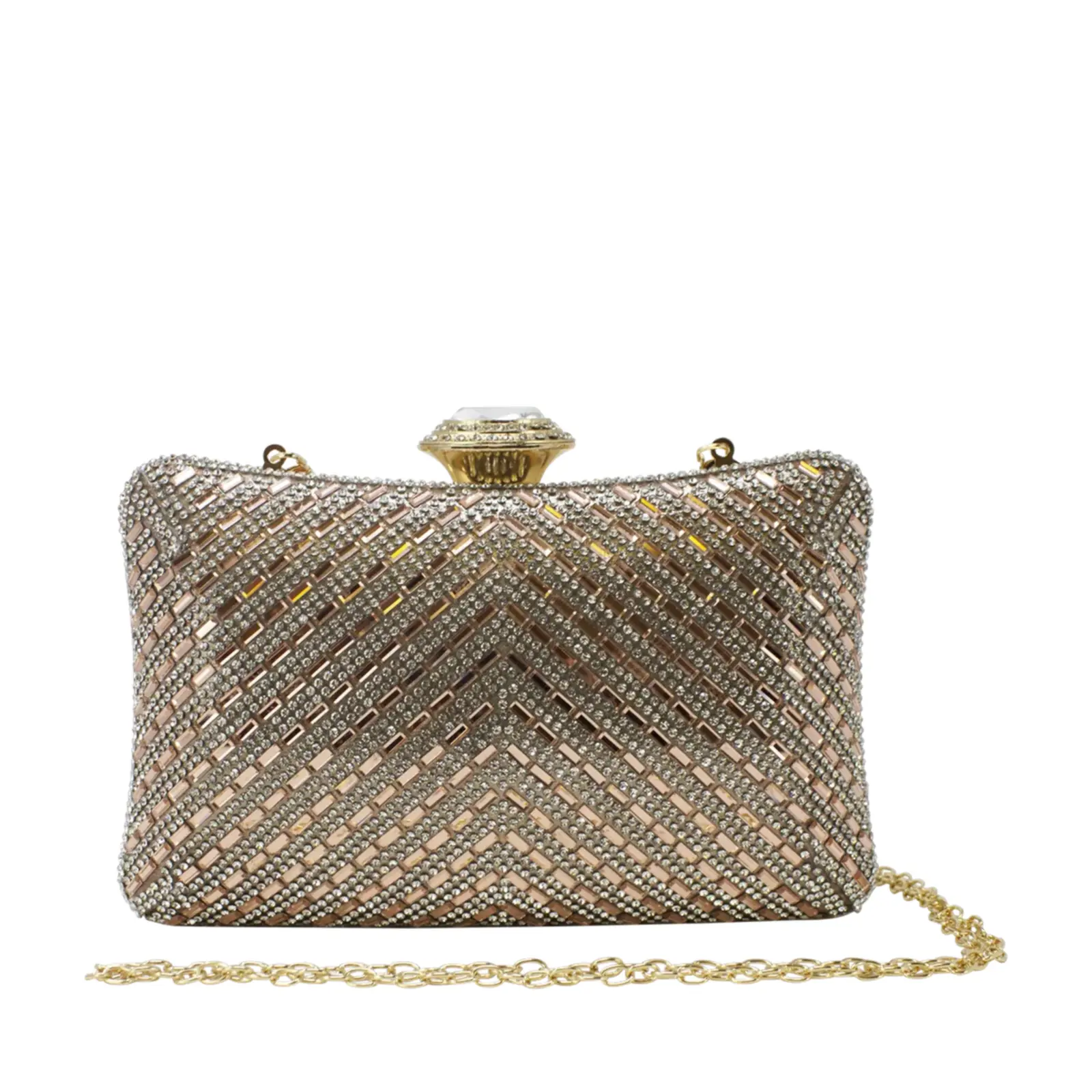 Diamante Clutch Bag - Image 3