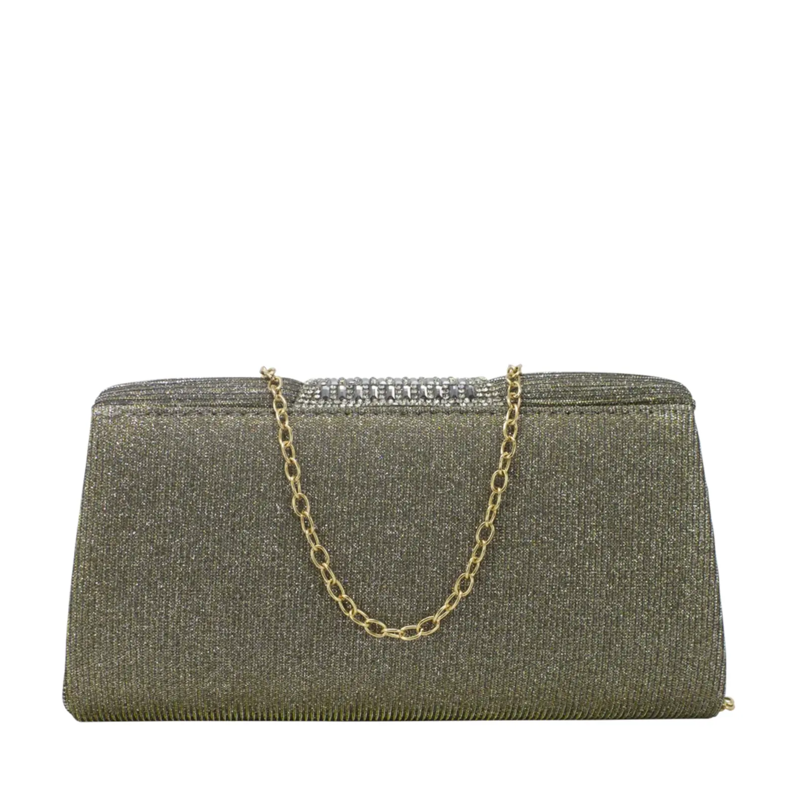 Shine Diamente Glittery Clutch - Image 4