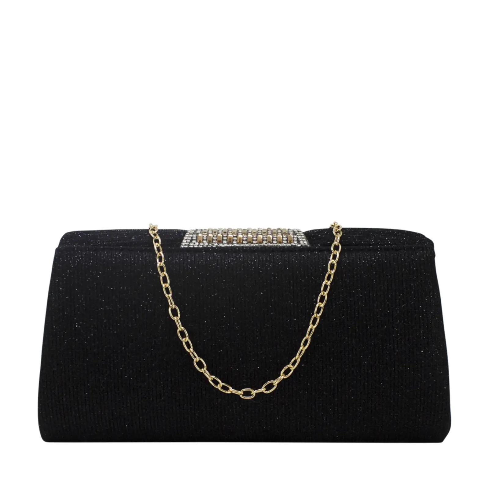 Shine Diamente Glittery Clutch - Image 2