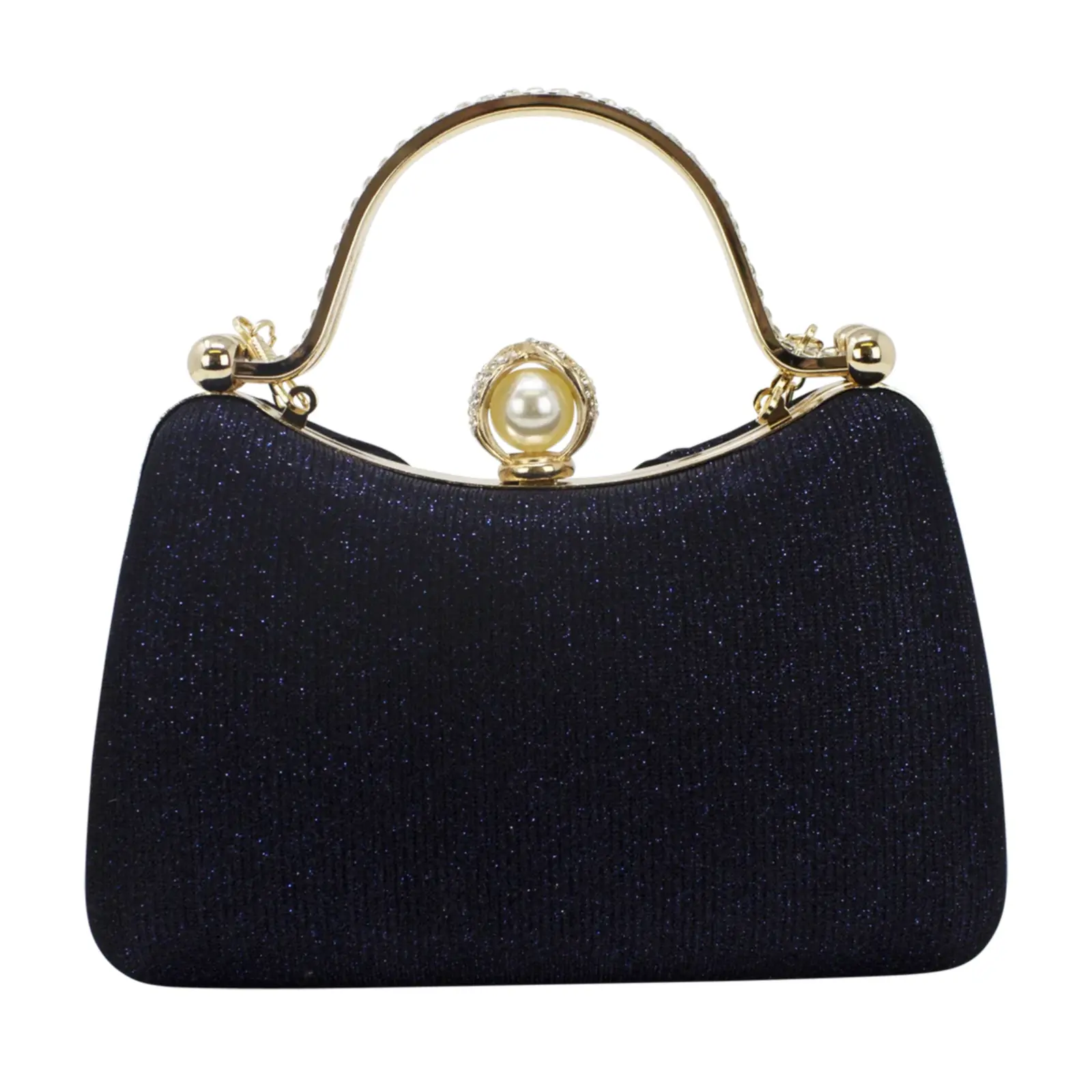 Bow Diamante Clutch Bag - Image 6