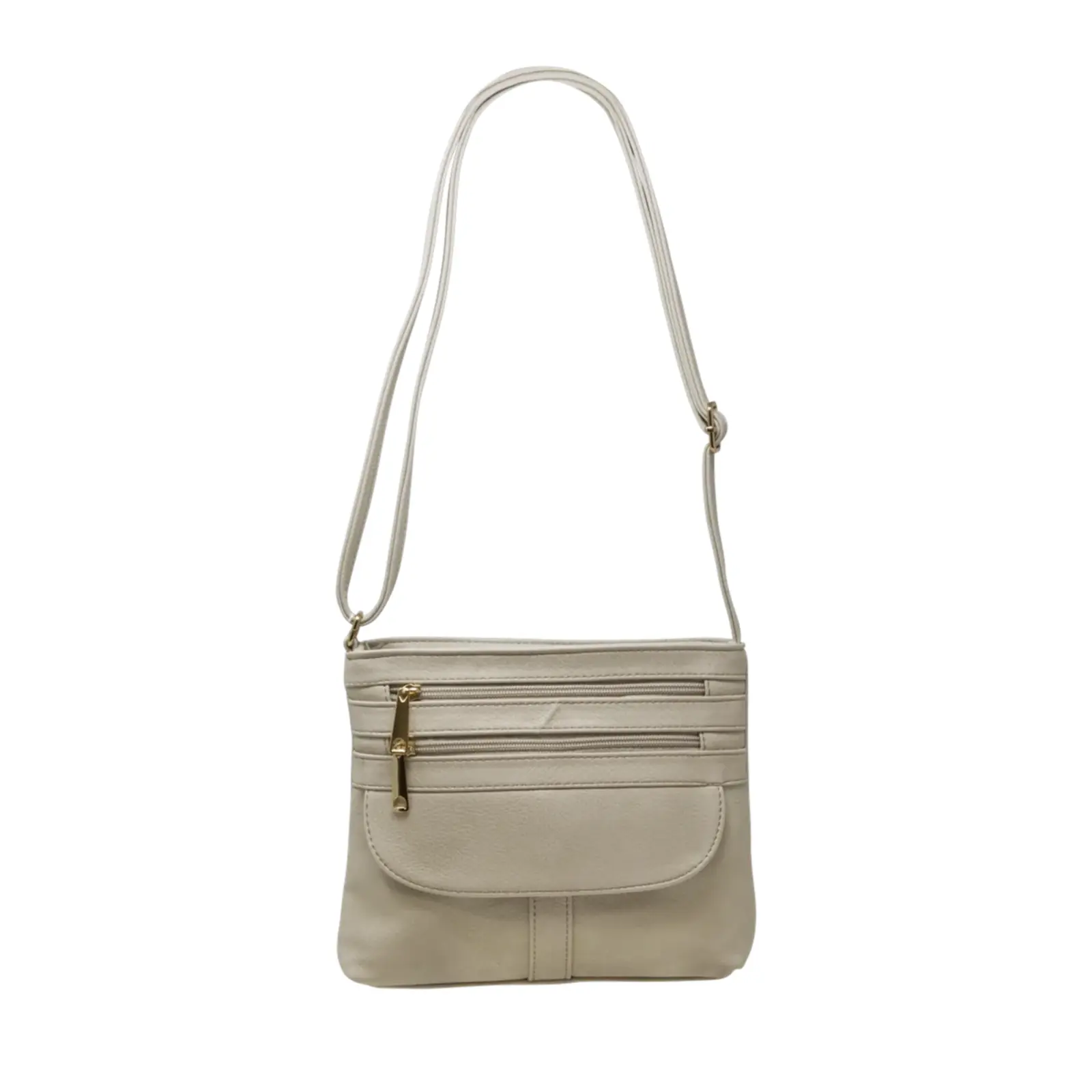 Mini Double Zip Cross Body Bag YGC-961/YGC-2140 - Image 5